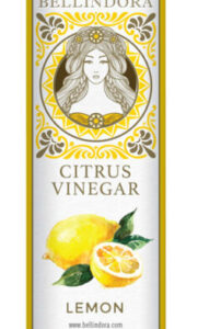 Champagne Citrus Lemon Vinegar Bottle