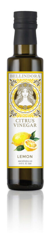 Champagne Citrus Lemon Vinegar Bottle